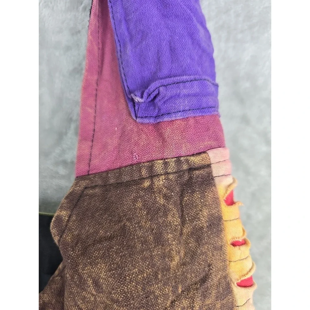 Boho Patchwork Shoulder Bag Sack Rising International‎ Nepal Hippie Indie Sleaze